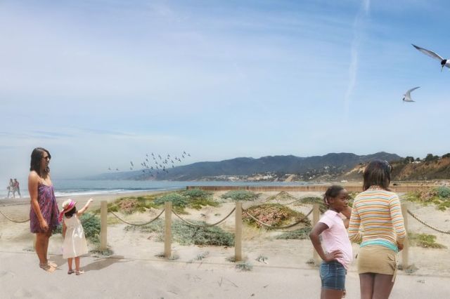 BEACH RESTORATION RENDERING
