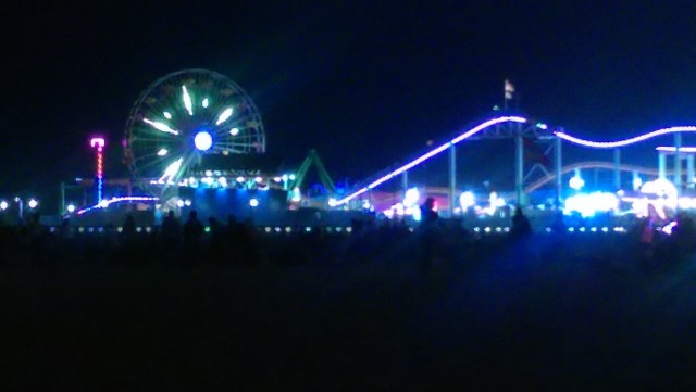 SAMO PIER AT NIGHT