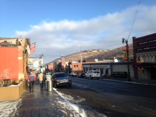 MAIN STREET PARK CITY NO SNOW
