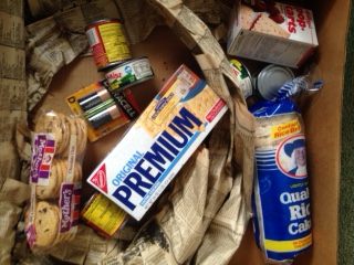 OLD EARTHQUAKE KIT CONTENTS